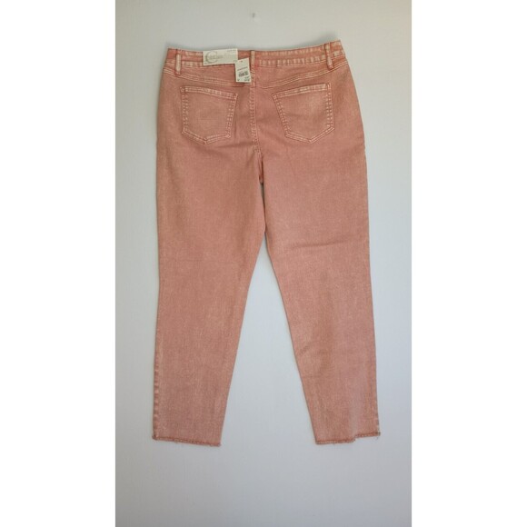 Est 1948 Denim Women's Mid Rise Jeans Size 16 Pink NWT - Picture 9 of 15